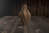 Modern Vase – plná vlnitá váza