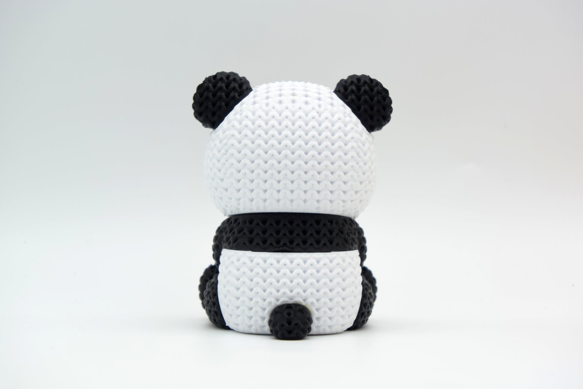 Pletená panda