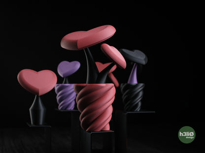 hearts • vase
