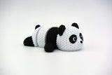 Pletená pohyblivá panda
