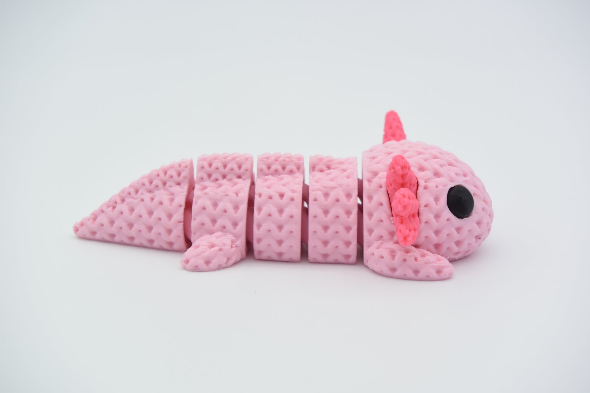 Pletený pohyblivý axolotl