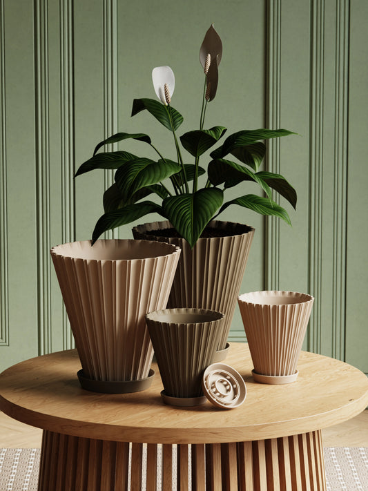 Kvetináč Scandi-Style Fluted