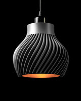 Závesná lampa Ridged