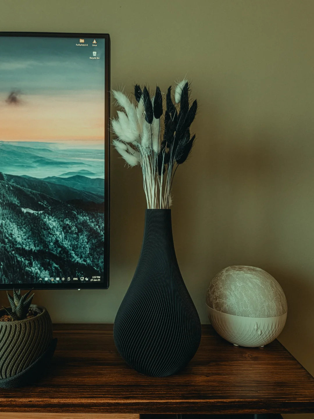 Elegant Bloom – vodotesná kvapková váza