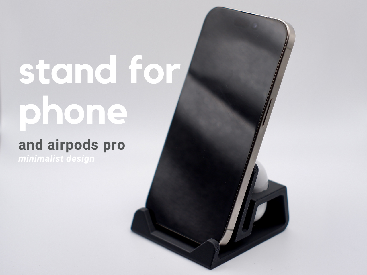stand for phone and airpods pro