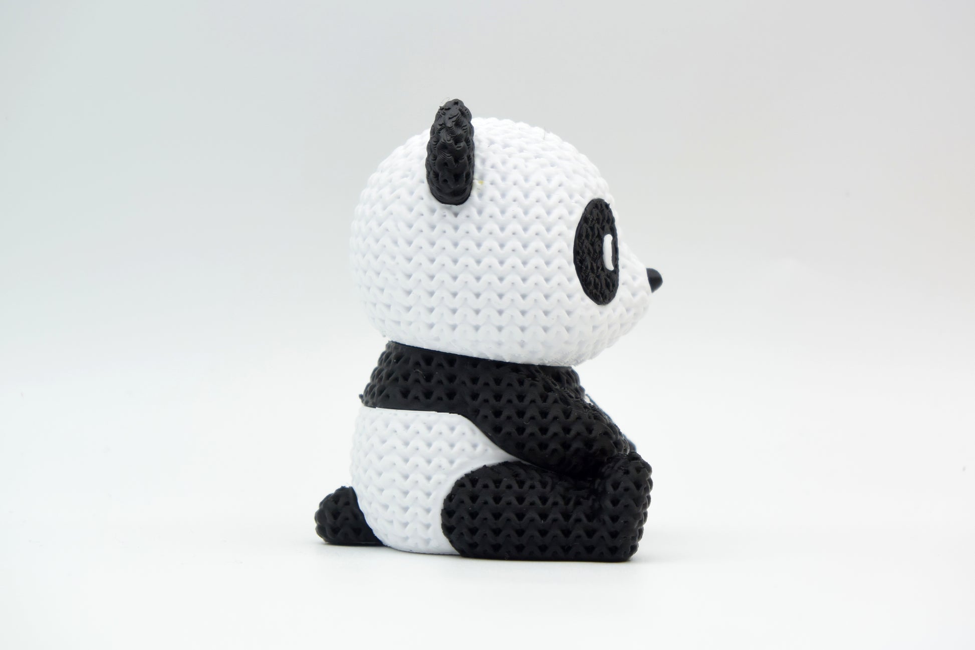 Pletená panda