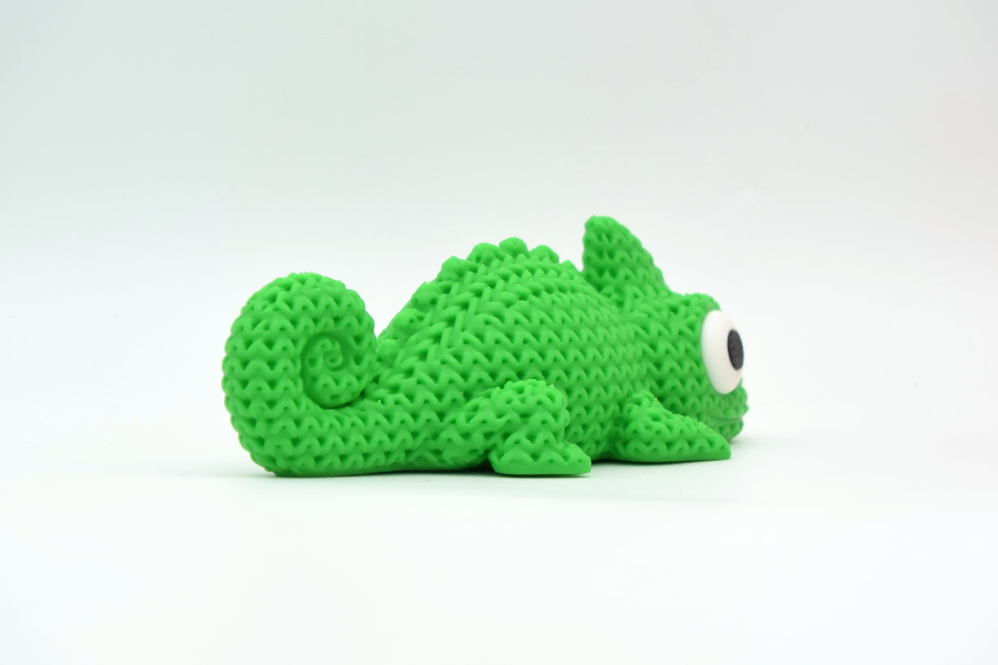 Pletený chameleón