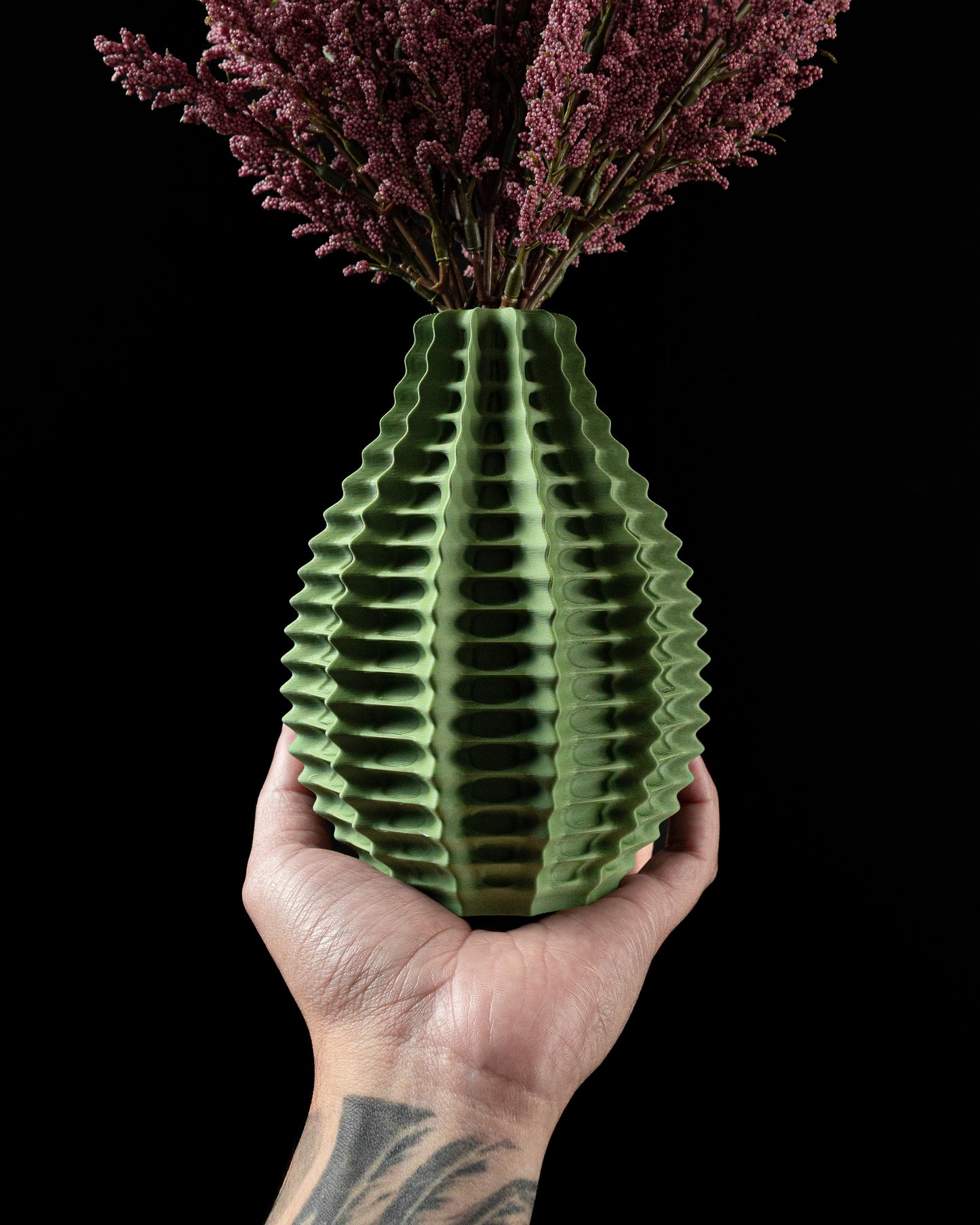 Váza Ribbed