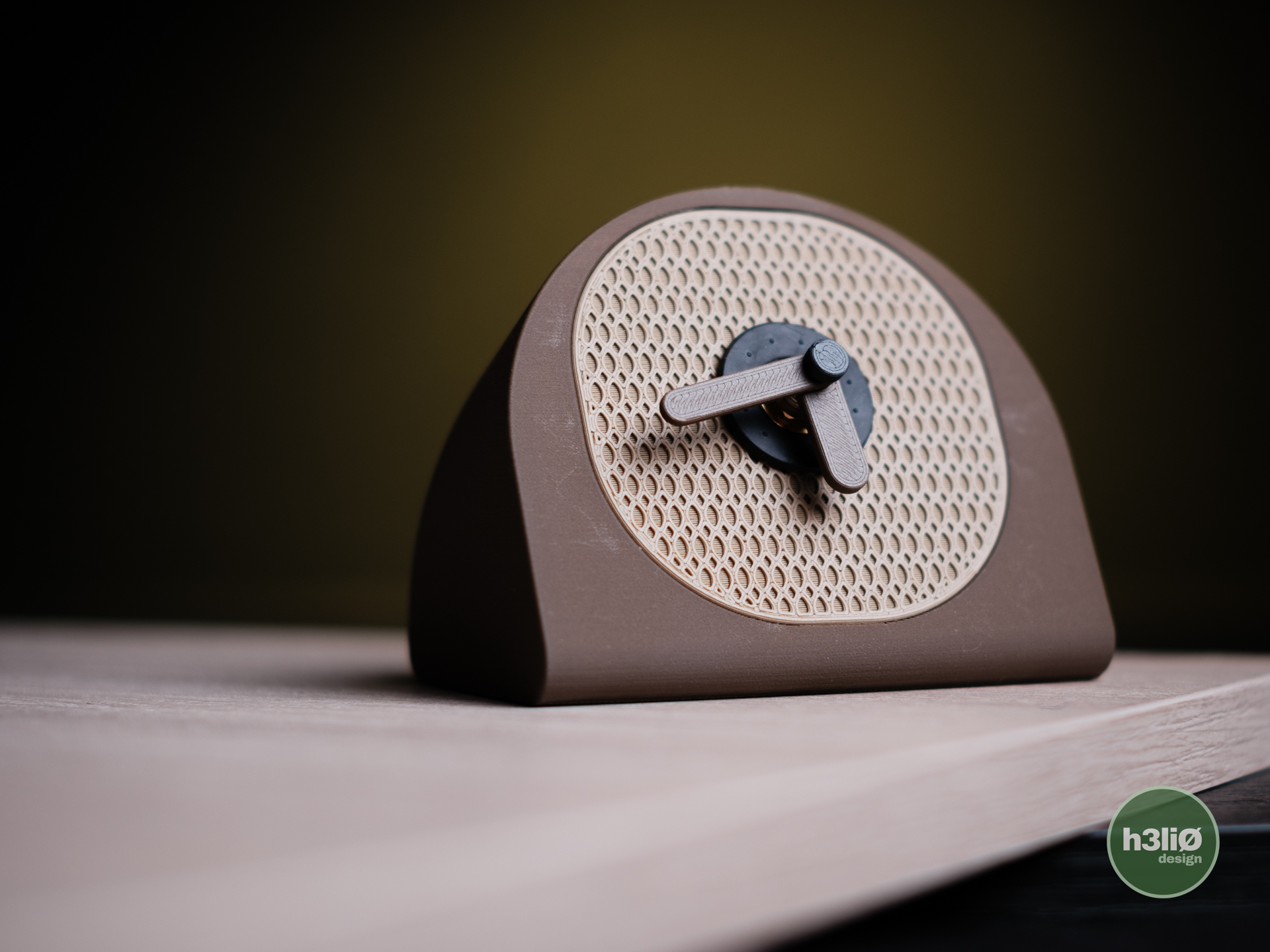 desk clock · assembly