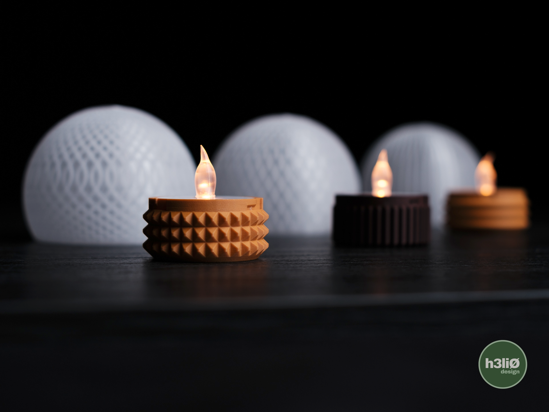 orbs · tealight