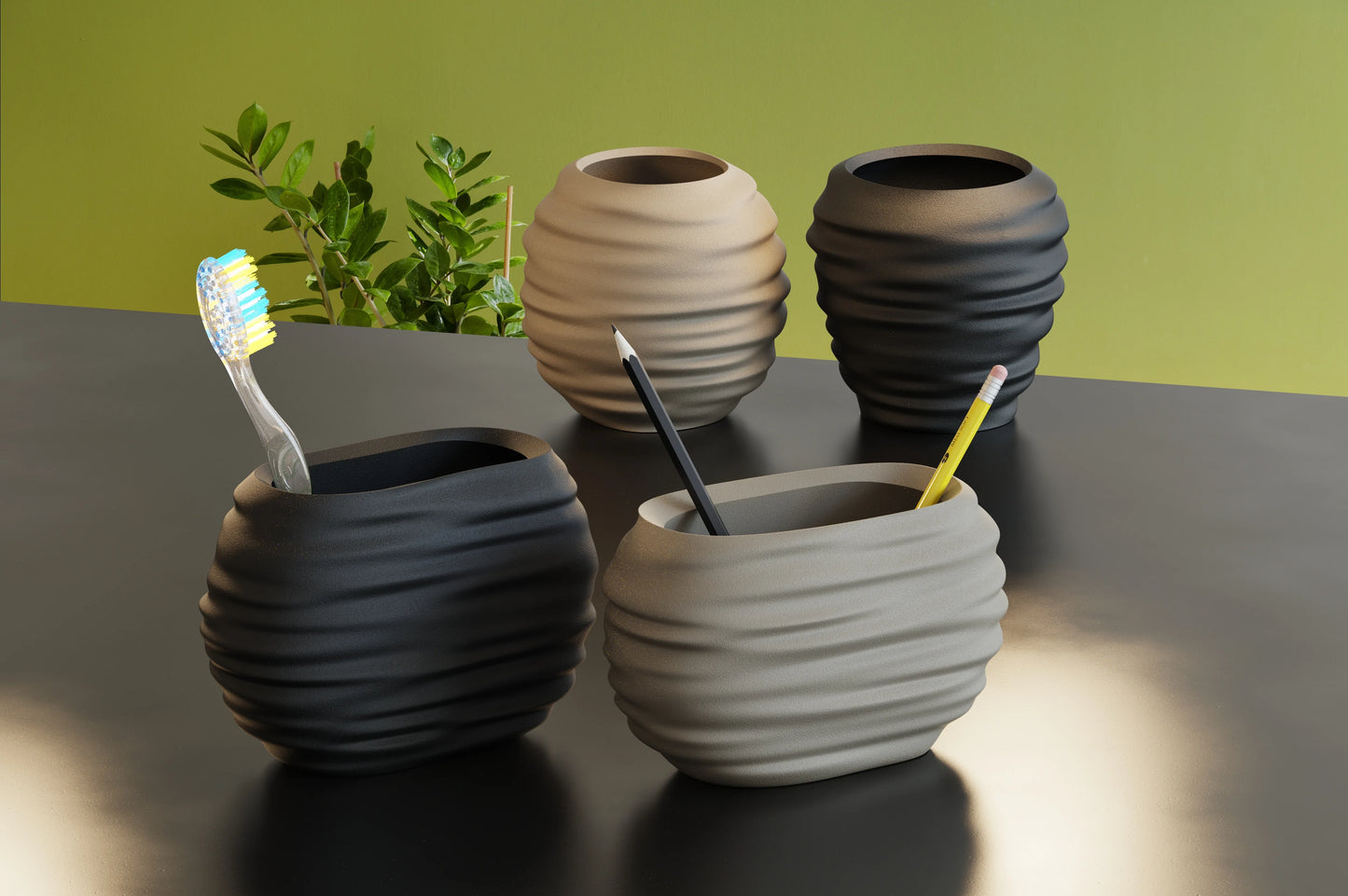 Wabi-Sabi – organizér na perá a štetce