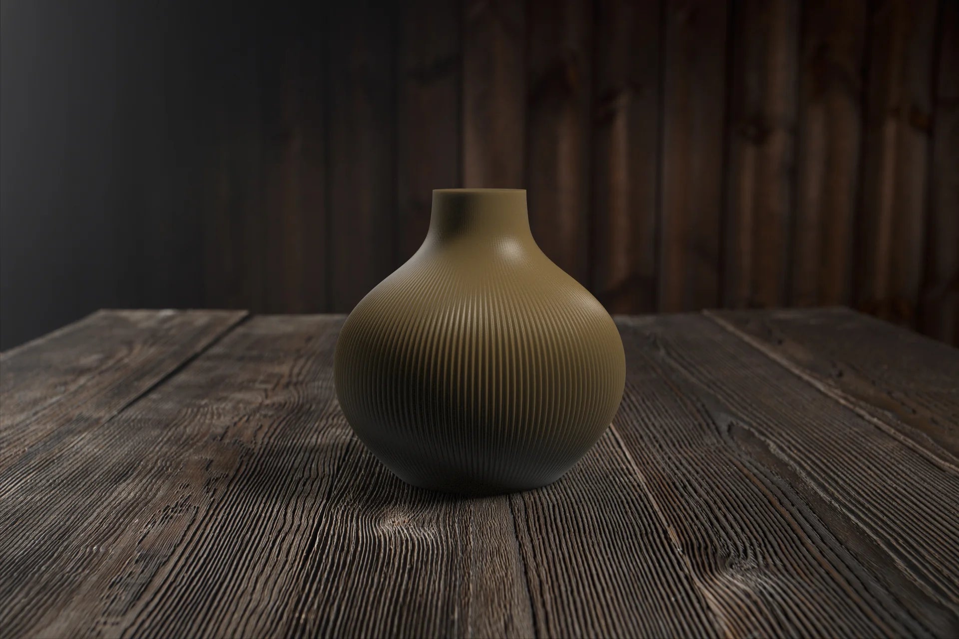 Textured Vase – jemne štruktúrovaná okrúhla váza
