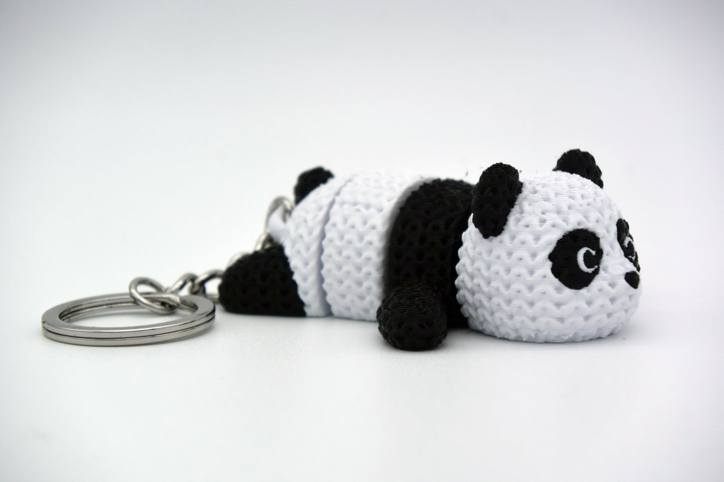 Pletená pohyblivá panda