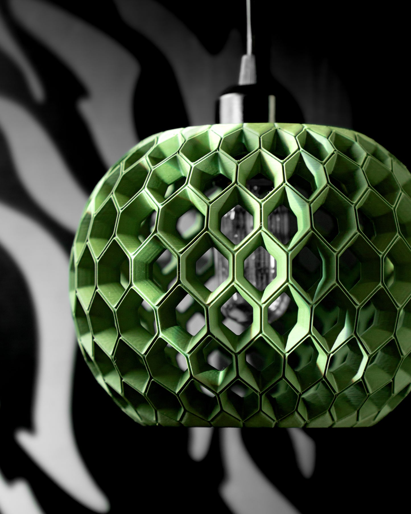 Závesná lampa Hexa