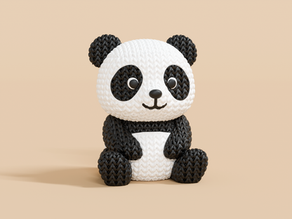Pletená panda