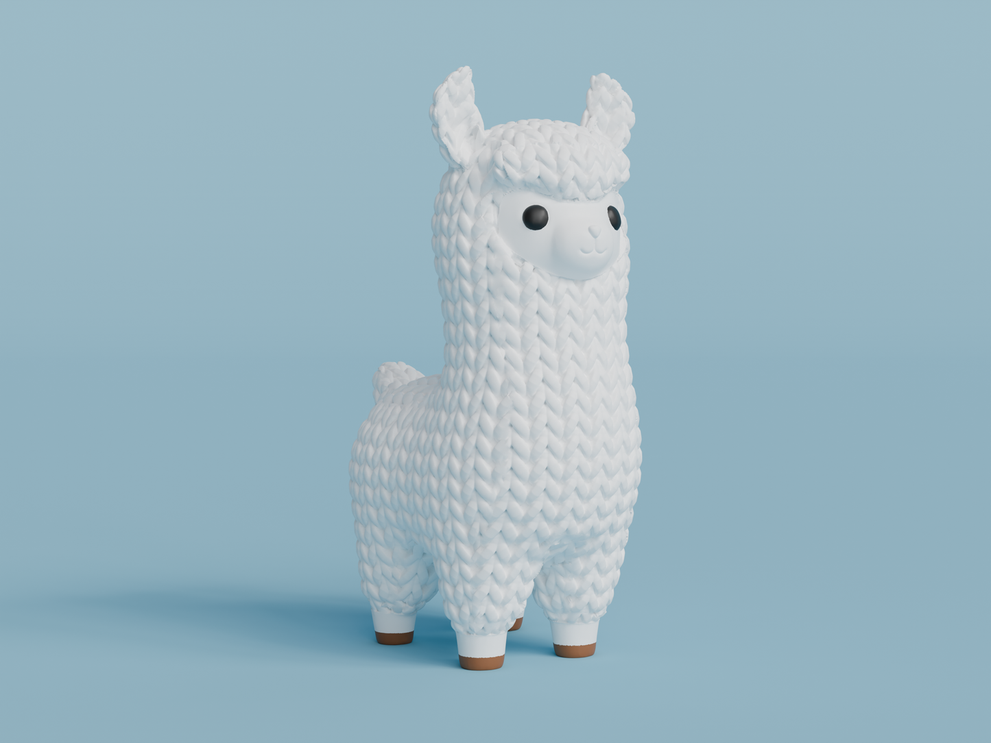 Pletená lama