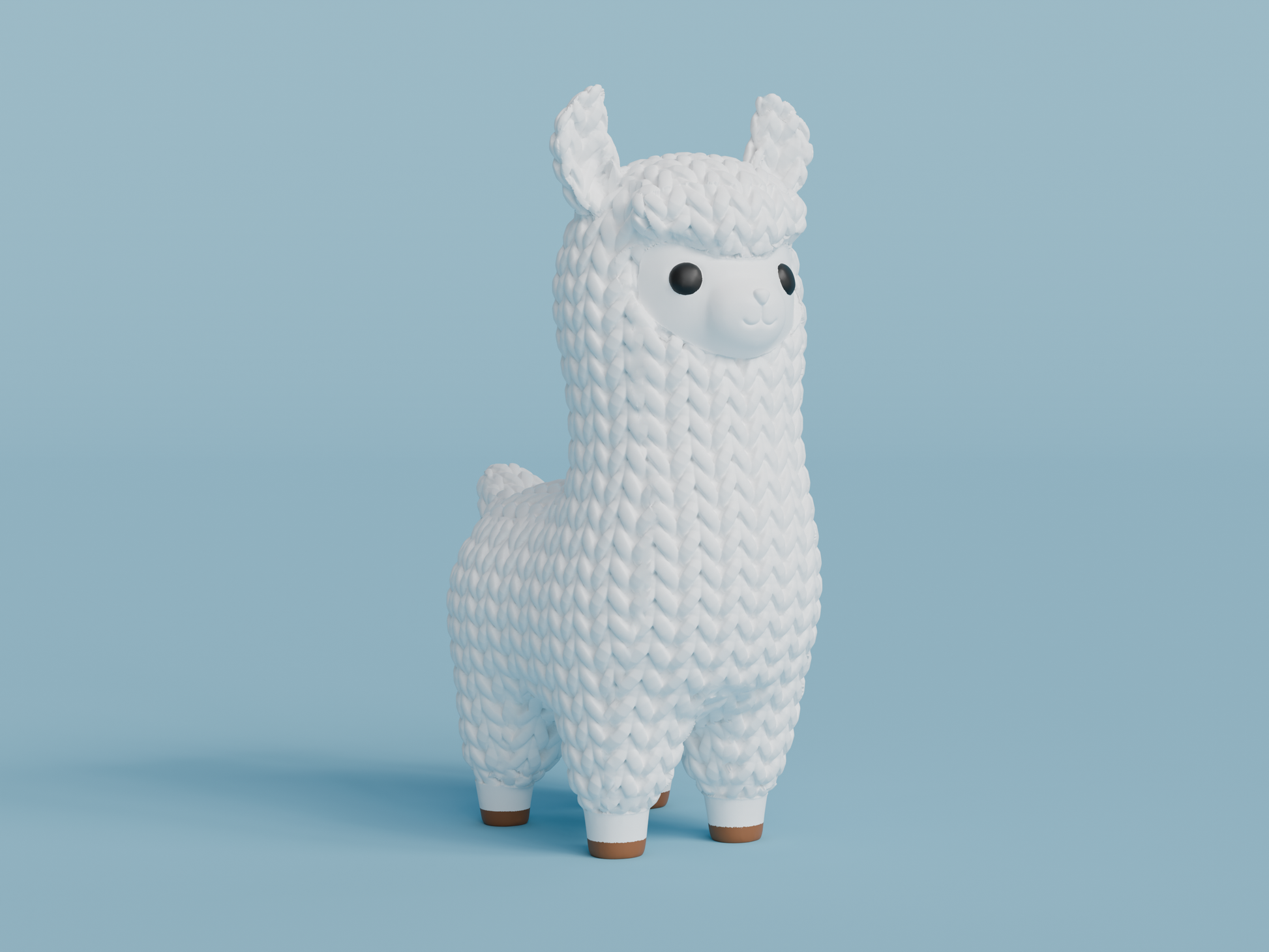 Pletená lama
