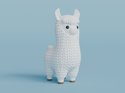 Pletená lama