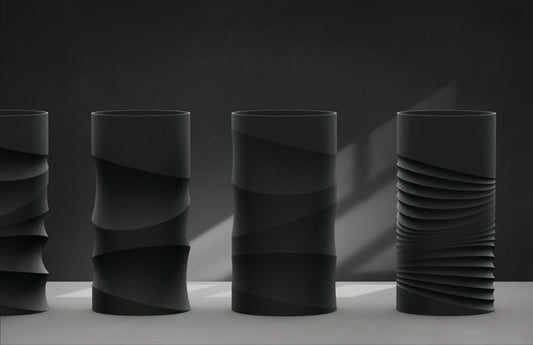 Parametric Flow – organizér s vlnitým vzorom