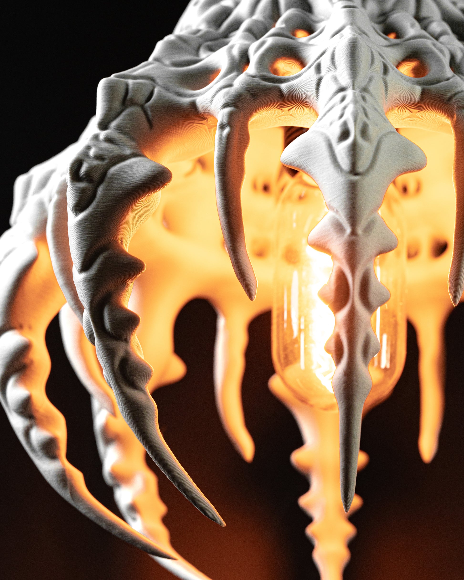 Závesná lampa Skeletal