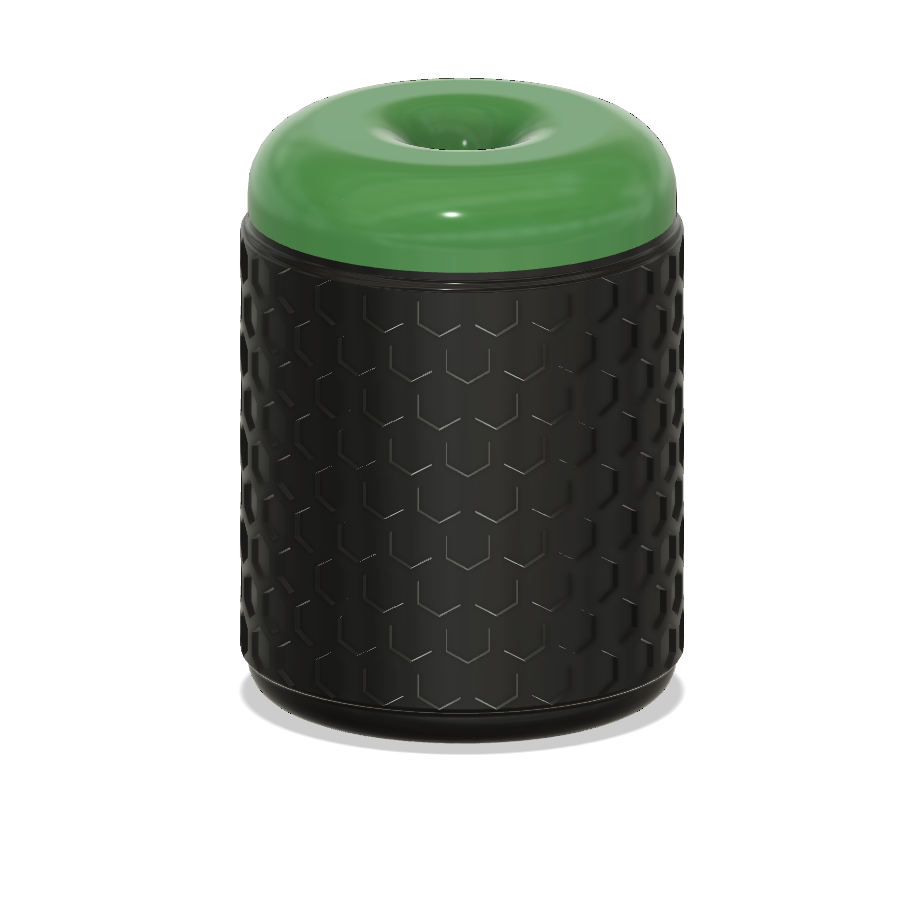 Ashtray for IQOS Heets with Hexagon pattern