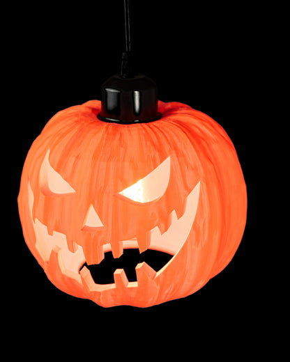Závesná lampa Halloween Pumpkin
