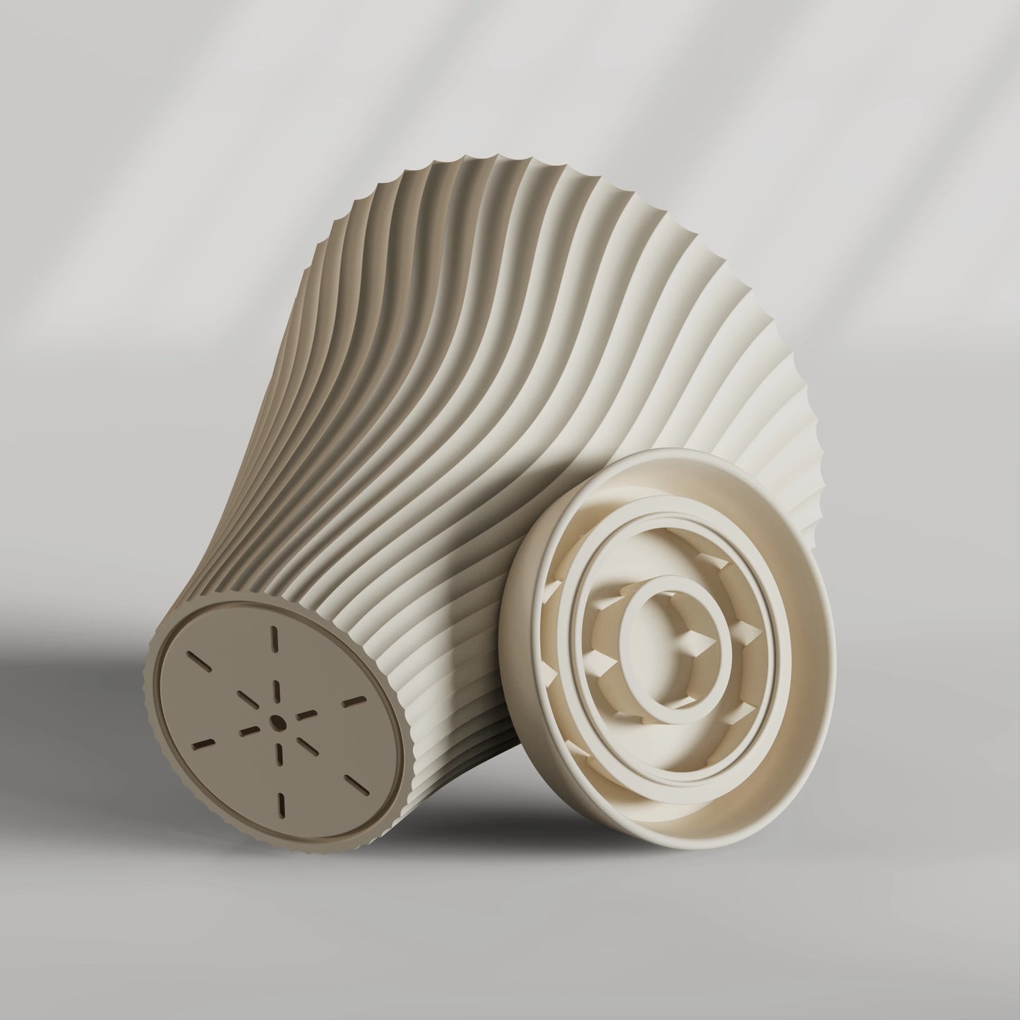Kvetináč Scandi-Style Rippled