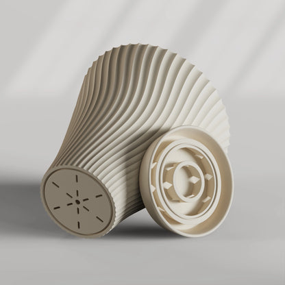 Kvetináč Scandi-Style Rippled