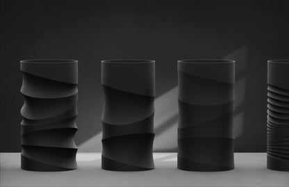 Parametric Flow – organizér s vlnitým vzorom