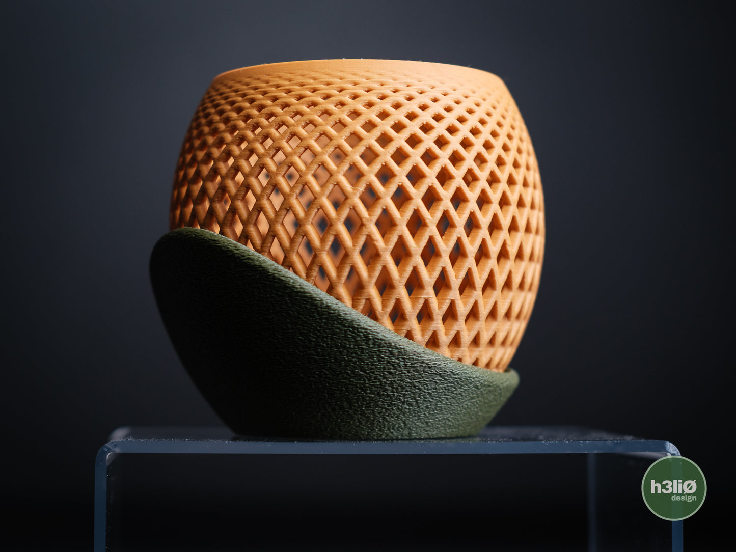 polygon · orchid planter