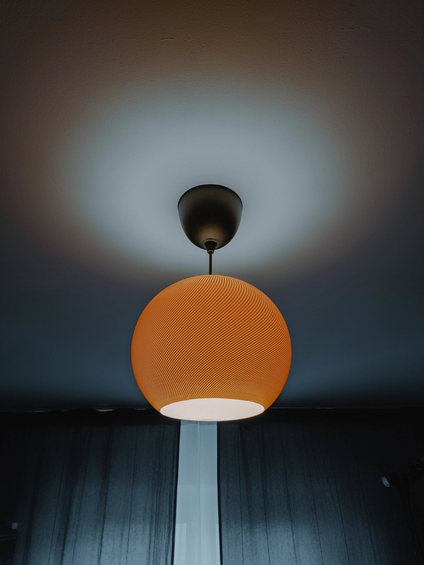 Pendant Wave – závesné tienidlo na IKEA HEMMA