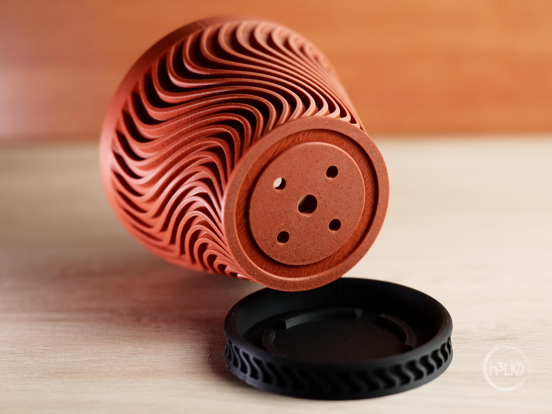 axis · pot with plate