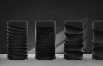 Parametric Flow – organizér s vlnitým vzorom