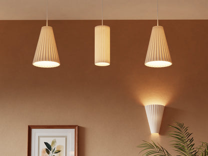 Svietidlo Scandi-Style Fluted