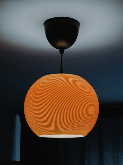 Pendant Wave – závesné tienidlo na IKEA HEMMA