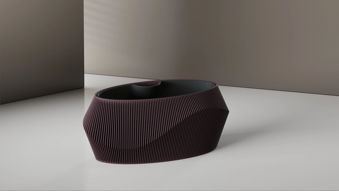 Wave Facade – sada trojitých kvetináčov so zavlažovaním