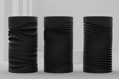 Parametric Flow – organizér s vlnitým vzorom