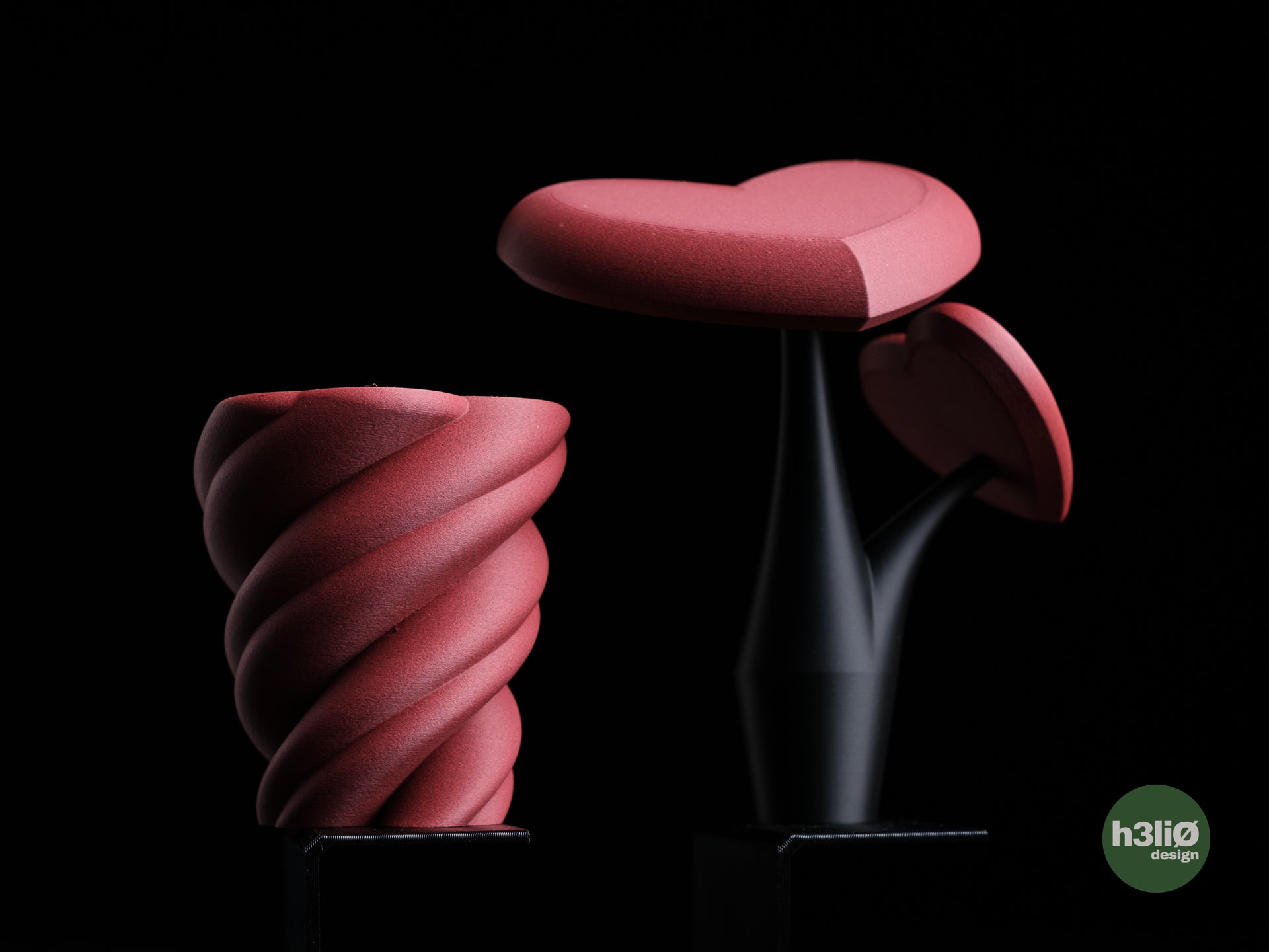 hearts • vase