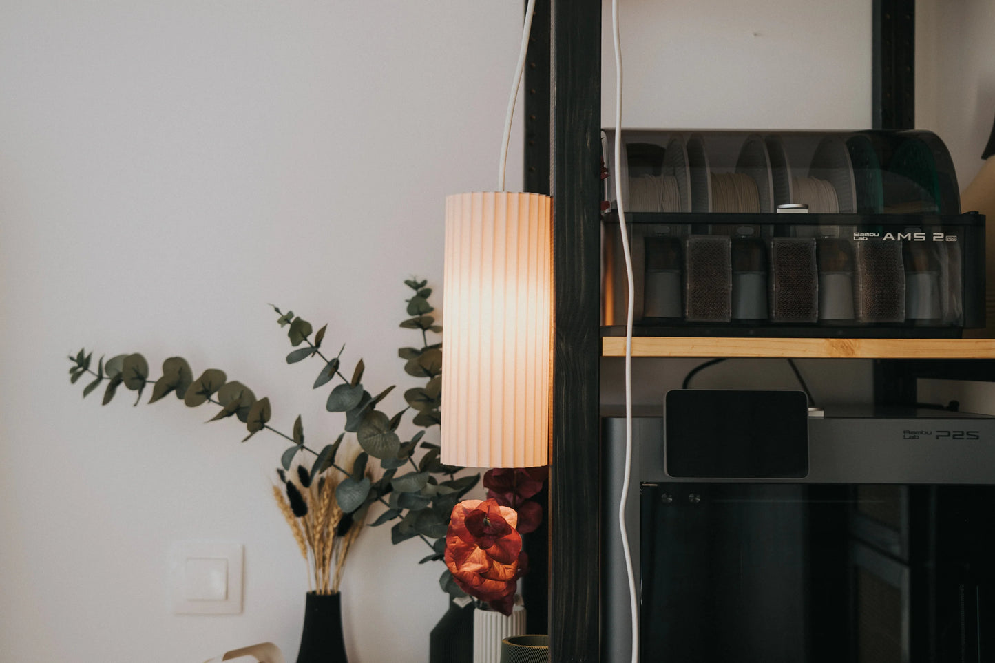 Scandi tienidlo – žliabkované svietidlo pre IKEA STRÅLA