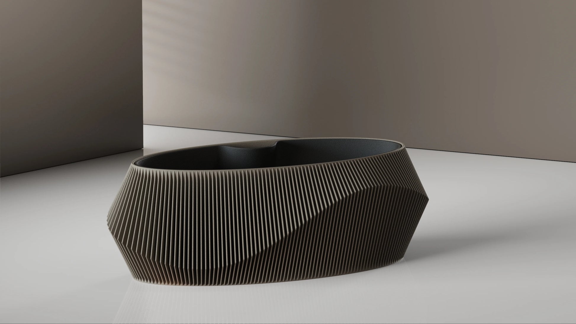 Wave Facade – sada trojitých kvetináčov so zavlažovaním
