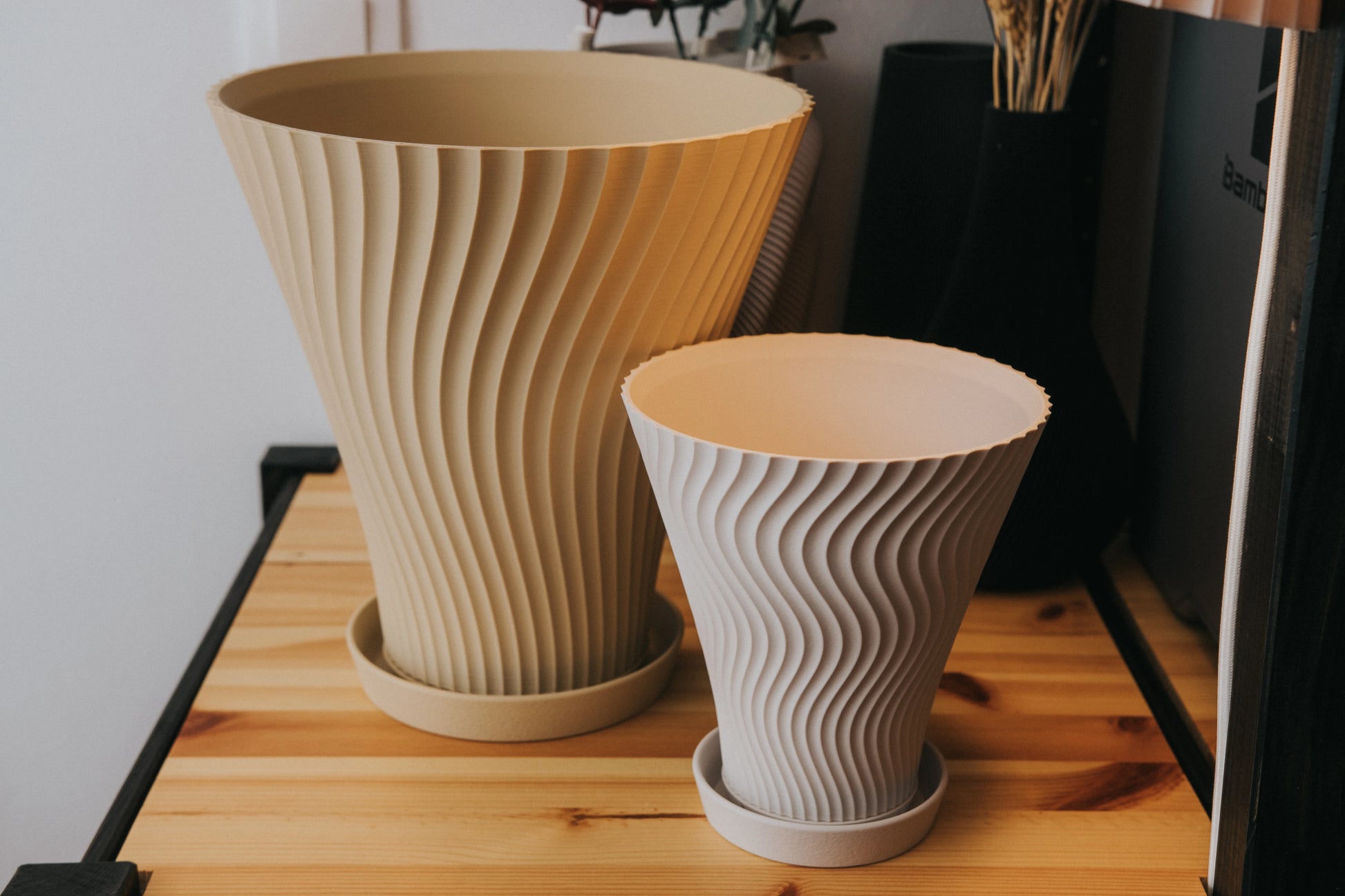 Kvetináč Scandi-Style Rippled