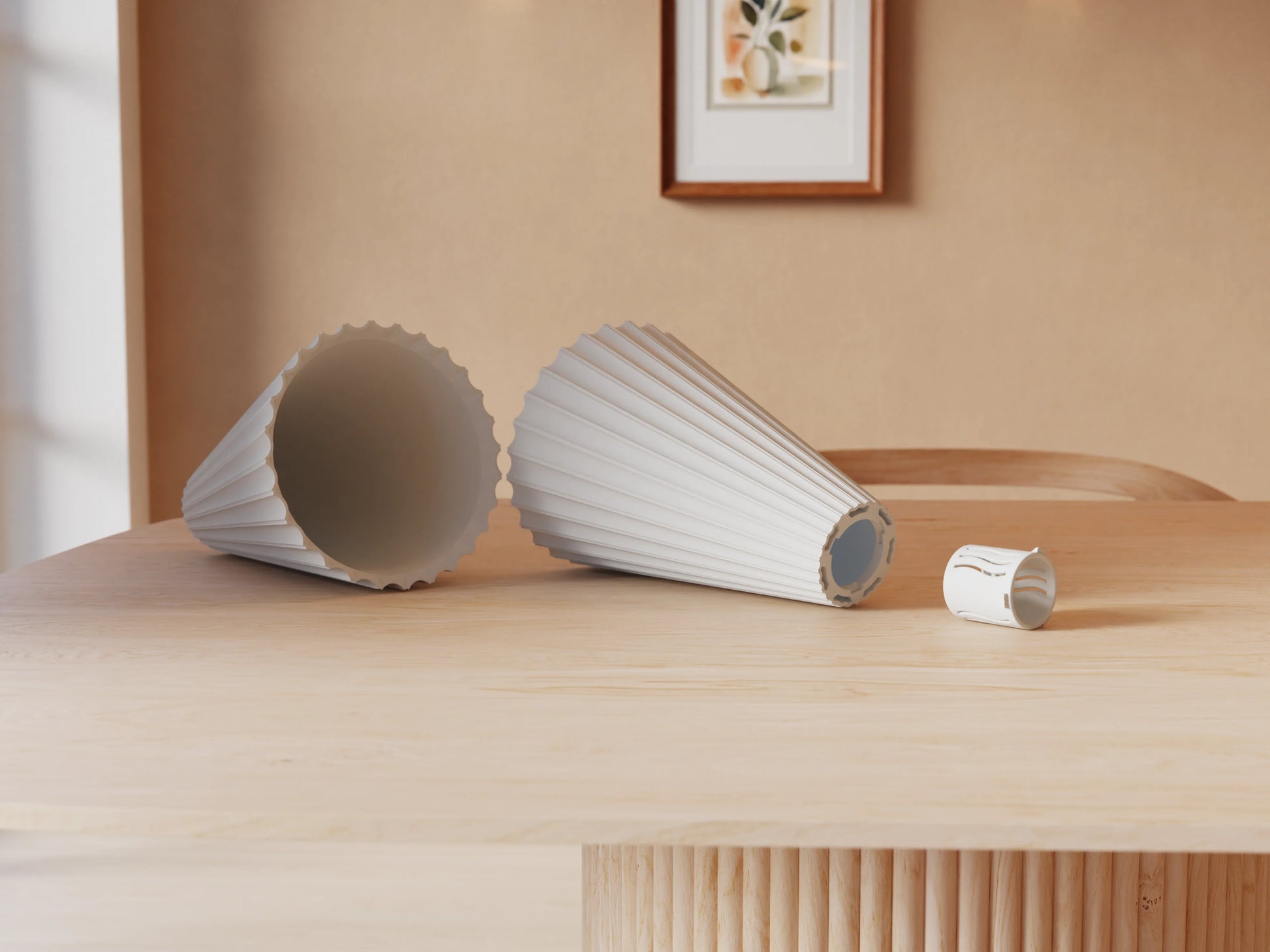 Svietidlo Scandi-Style Fluted