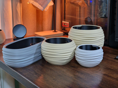 Japandi Wabi-Sabi – kvetináč so zavlažovaním