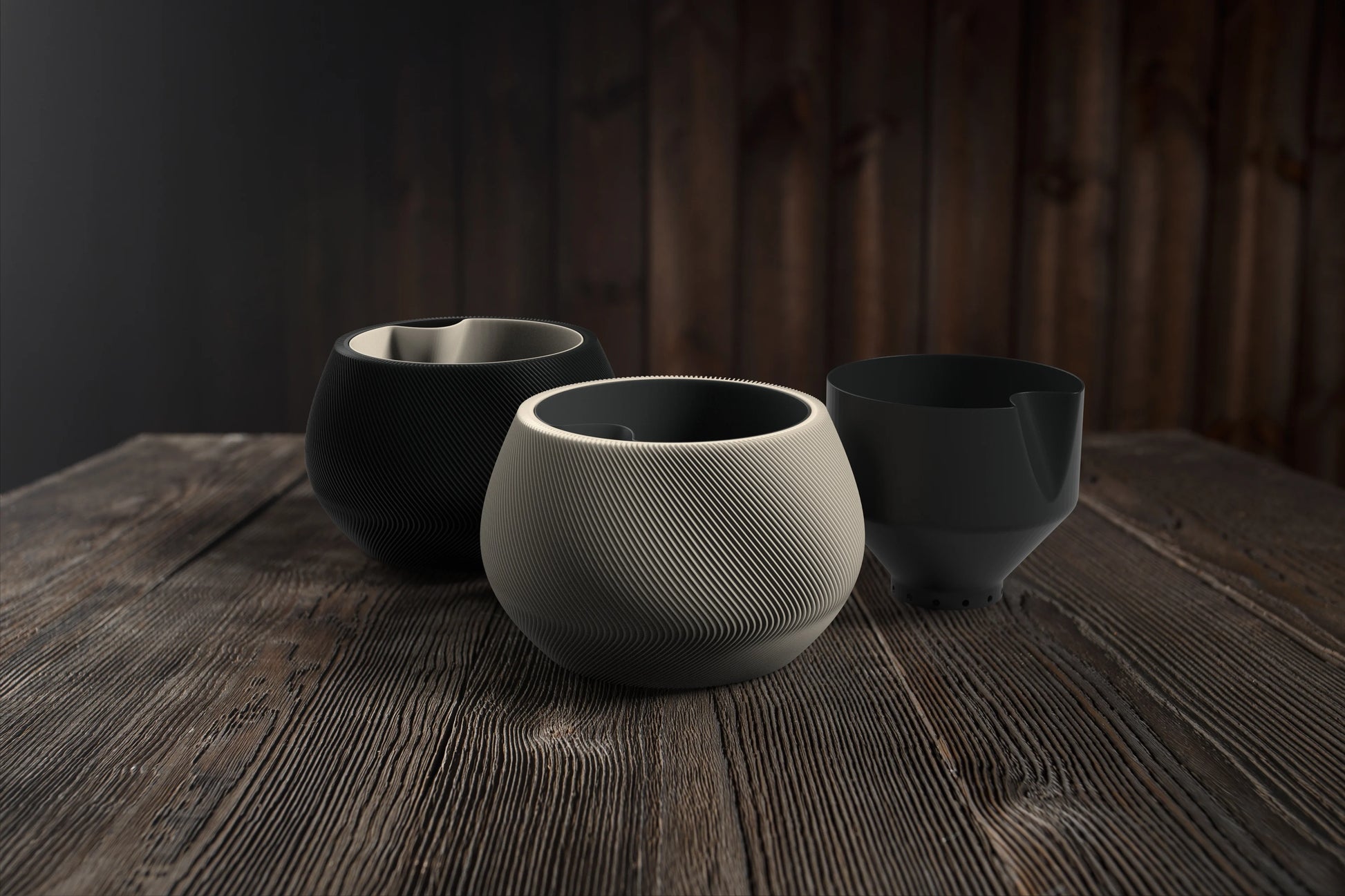 ZenFlow – samozavlažovací guľatý kvetináč