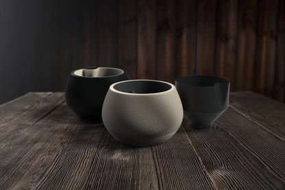 ZenFlow – samozavlažovací guľatý kvetináč
