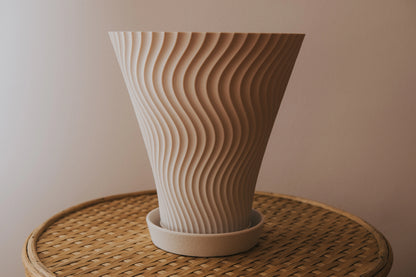 Kvetináč Scandi-Style Rippled