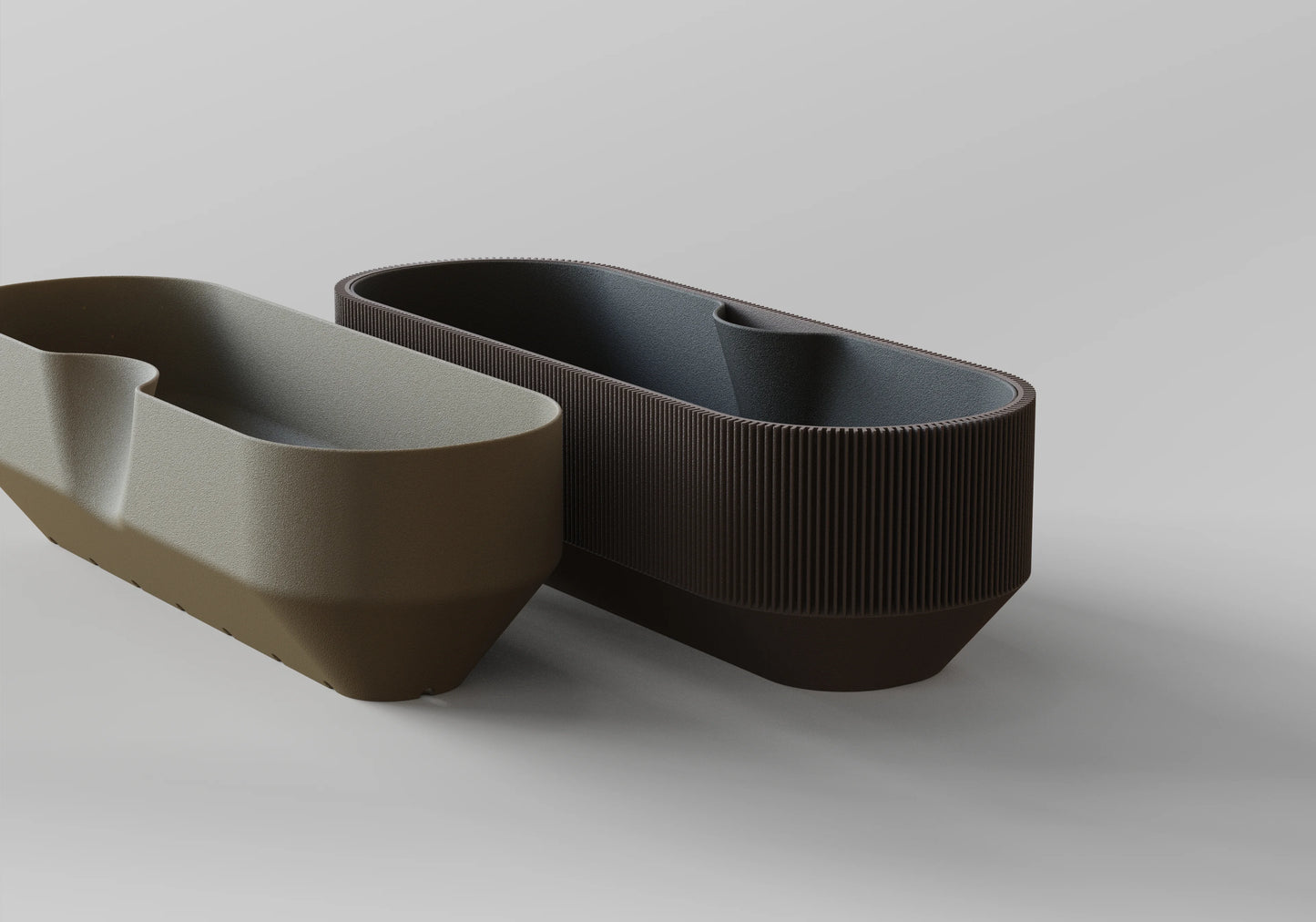 Triple Planter – trojkomorový kvetináč so zavlažovaním