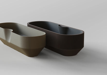 Triple Planter – trojkomorový kvetináč so zavlažovaním
