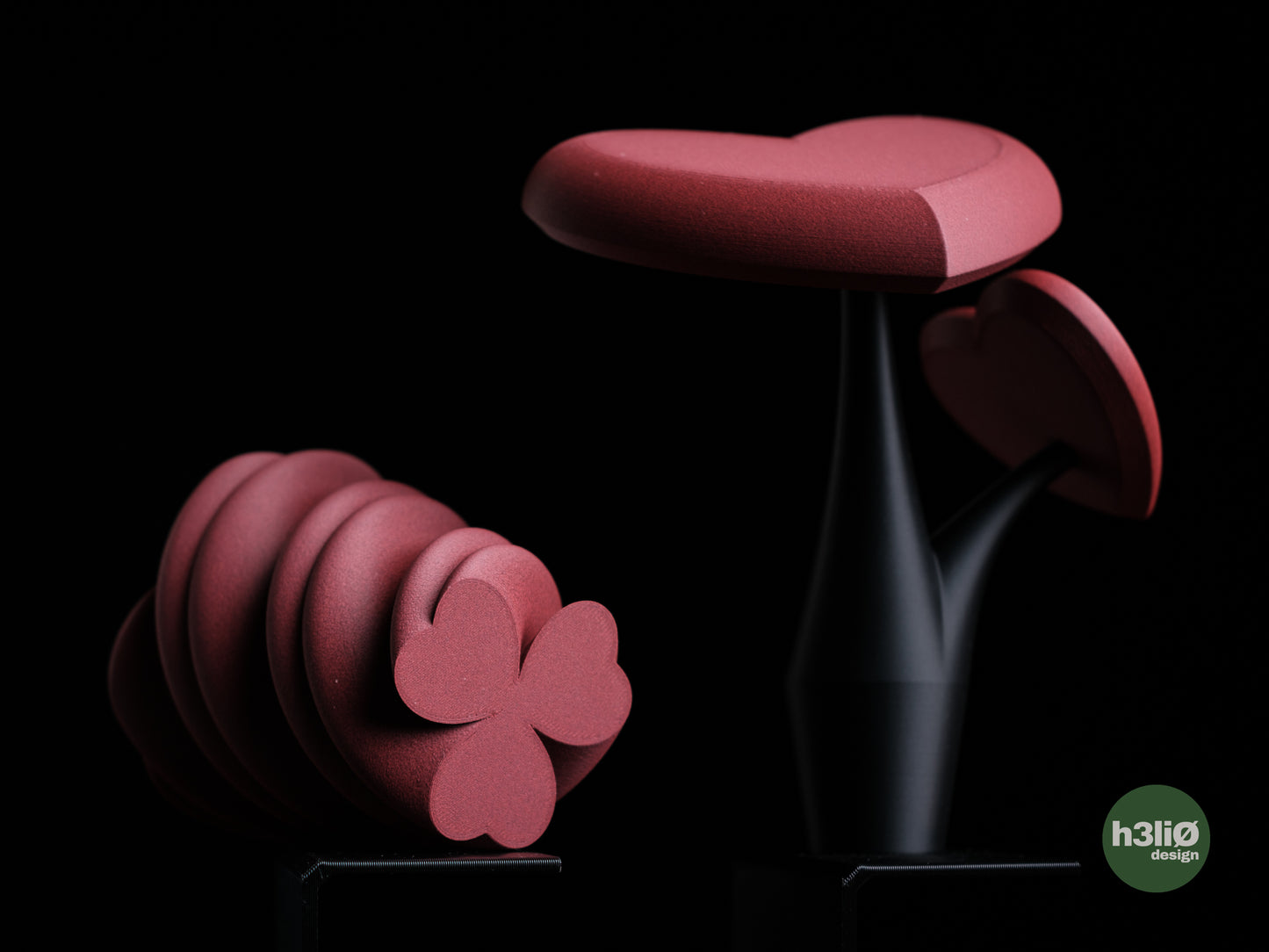 hearts • vase