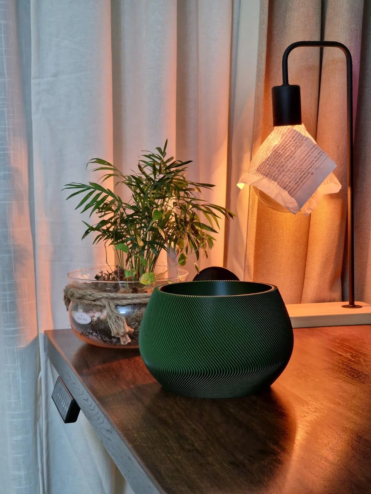 ZenFlow – samozavlažovací guľatý kvetináč